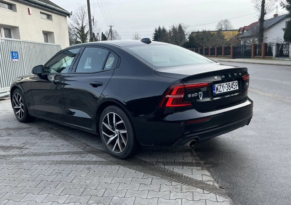 Volvo S60 cena 99900 przebieg: 43000, rok produkcji 2019 z Mordy małe 154